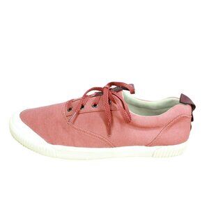 LL Bean Eco Woods Rust Canvas Lace Up Casual Sneaker Shoes Size 12 M